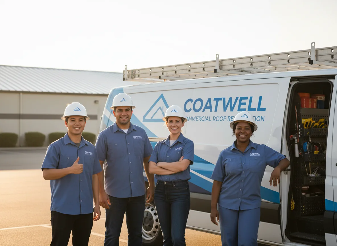 Commercial roof coating company in North Branford, CT